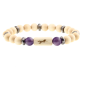 Preview: "Weisheit" beads bracelet Energy Prince (maple) - EYDL - with amethyst